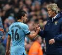 Pellegrini: "Agüero está muy cerca de Cristiano y Messi"