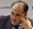 Javier Tebas: “Mi voto salvó al Murcia la temporada pasada”