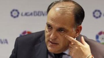 Javier Tebas: “Mi voto salvó al Murcia la temporada pasada”