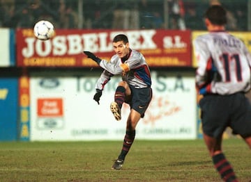 Guardiola con el Barcelona.