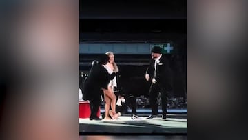 Travis Kelce joins Taylor Swift on stage at Wembley; fans go wild