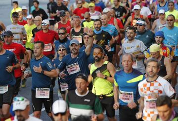 Las mejores imágenes del maratón de Valencia