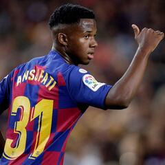 El Barça blinda a Ansu con una cláusula de 170 millones