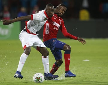 Con gol de Germán Cano de penalti (60'), el DIM se quedó con los tres puntos ante Santa Fe que, sigue sin ganar en la Liga y es penúltimo con 6 unidades.