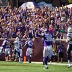 La clave de los Vikings no ha sido Peterson, sino su defensa