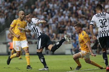 El partido de la jornada fue el duelo fraternal entre felinos y rayados, quedó marcado por el gol de Rogelio Funes Mori, recibió de espaldas, la marca encima, con el talón la mandó al segundo palo de Nahuel Gúzman y puso a la gente a festejar. Al final Quiñones fue el quita risas de la afición. 43 clásicos ganados lleva Tigres, Monterrey 41 y con este ya suman 34 empates.