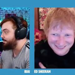 La confesión más vergonzosa de Ibai a Ed Sheeran: "Pensé que eras Ron Weasley"