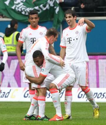 Las imágenes del Bayern campeón