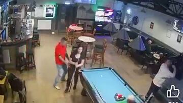 Stunning outcome after man grabs woman’s backside during pool game