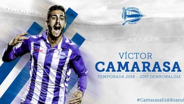 Alavés beef up their midfield with Víctor Camarasa loan