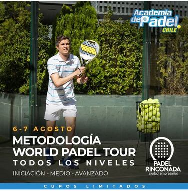 La clínica que acerca al World Padel Tour a Chile
