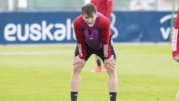 Entrenamiento de Osasuna en Tajonar