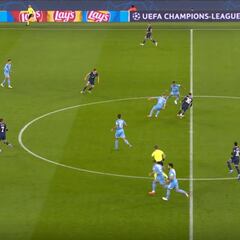 El caño de Messi a Sterling que llena su museo en la Champions