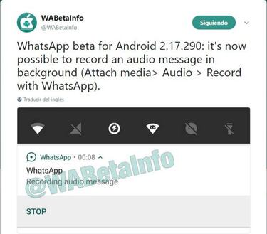 WhatsApp añadirá nuevas notas de voz y estados de colores estilo Facebook