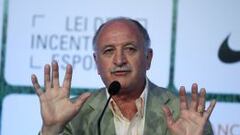 Luiz Felipe Scolari, seleccionador de Brasil.