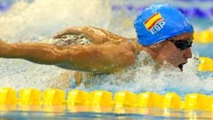 Oro y bronce para Mireia en 200 mariposa y 400 metros libre