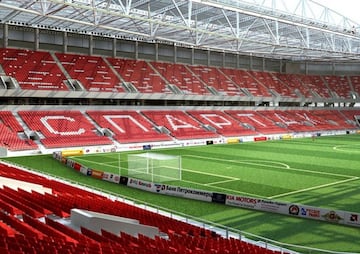 Es el estadio de uno de los equipos más populares de Rusia, el Spartak. Tiene capacidad para poco más de 42 mil espectadores y ahí debutará la Roja ante Camerún el 18 de junio.