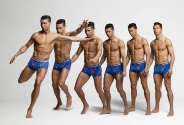 Cristiano Ronaldo y su nueva colección de ropa interior CR7.