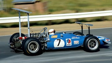 Jackie Stewart se impuso en el GP de España de 1969.