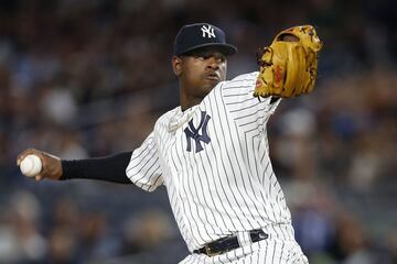 El dominicano Luis Severino es amo de la lomita de los Yankees. En 2017 fue nombrado All-Star del equipo de New York gracias a su temporada de 14 victorias y seis derrotas y promedio de 2.98 de ERA. En total, Severino cuenta con un porcentaje de .609 en cuanto a derrotas y juegos ganados en las 385.2 entradas que ha participado.