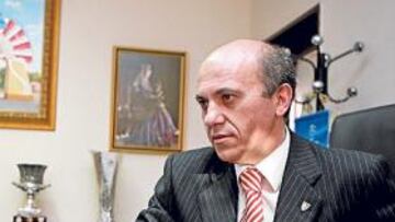 <b>MENSAJE ENCRIPTADO. </b>Del Nido da las gracias y ofrece tranquilidad al sevillismo.