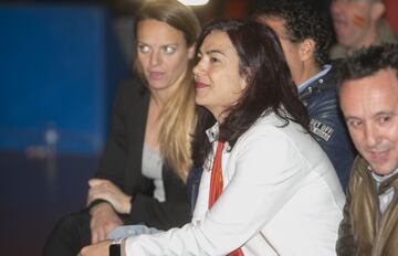 Joana Pastrana-Ana Arrazola. María José Rienda, presidenta del Consejo Superior de Deportes.