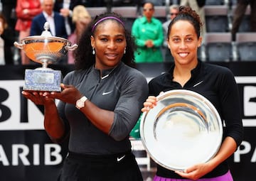 Serana Williams and Madison Keys.