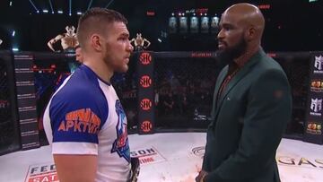 Vadim Nemkov y Corey Anderson en Bellator 268.