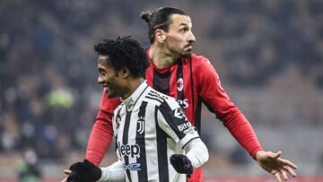 Con Cuadrado, Juventus empata en juego cerrado ante Milan