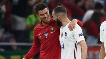 Los números de Cristiano y Benzema tras el partidazo