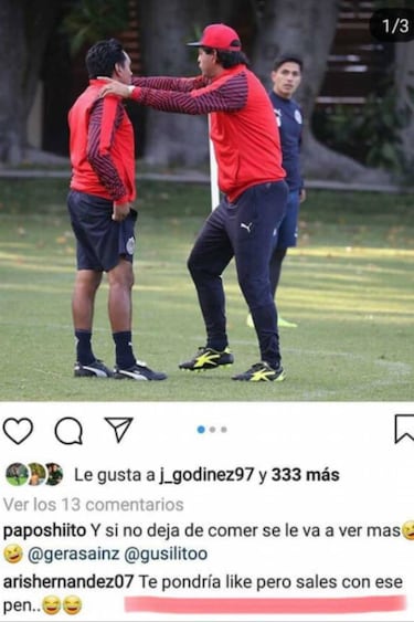 Edwin Hernández insultó a José Cardozo en redes sociales