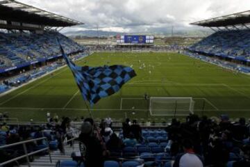 Avaya Stadium, que pertenece al equipo de la MLS San Jose Earthquakes. Capacidad para 18 000