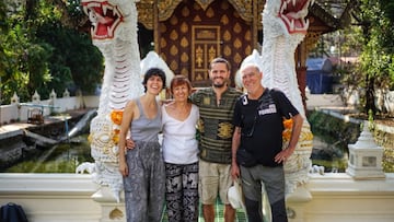 La compleja repatriación de Adrián Palomino, el madrileño en coma en Tailandia: la familia recauda fondos