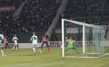 0-1. Thomas marcó el primer gol.