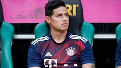 Primera amenaza de Ancelotti a James en el Bayern