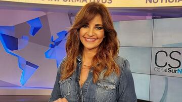 Imagen de Mariló Montero en los informativos de Canal Sur.