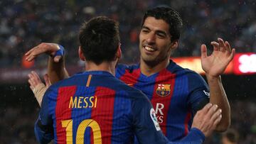 Grêmio striker Luis Suárez wants a Barcelona reunion with Lionel Messi in MLS but his current club won’t let him go.