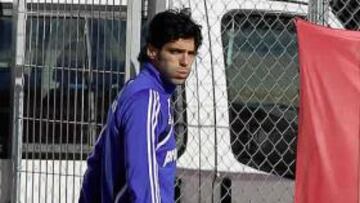 <b>RECUPERACIÓN. </b>Lafita, el pasado martes en la Ciudad Deportiva.