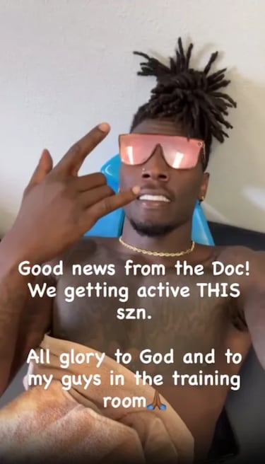 DeMarvion Overshown just got the news Cowboys fans were hoping for