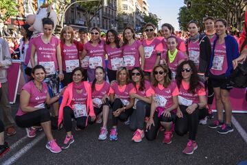 Las calles de Madrid se tiñen de rosa