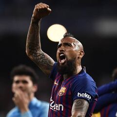 El récord mundial que Vidal puede batir en el Barcelona