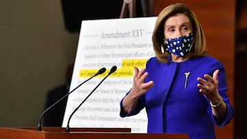 Trump mental health: what has Pelosi said about the 25th Amendment?