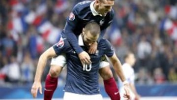 Griezmann: "Espero que Benzema esté en la Eurocopa"