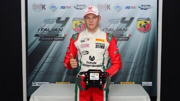 03/11/16 Mick Schumacher hijo de Michael Schumacher y piloto de la escudería Prema Powerteam en la F4
FOTO ENVIADA JESUS.BALSAEIRO.
AUTOMOVILISMO