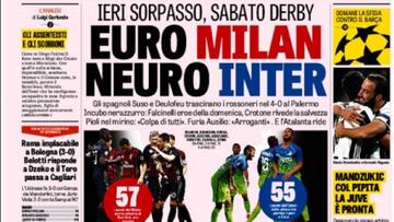 Portada de La Gazzetta dello Sport del d&iacute;a 10 de abril de 2017.