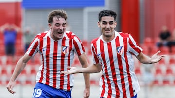 30/09/25 PARTIDO DE YOUTH LEAGUE
ATLETICO DE MADRID - EINTRACHT FRANKFURT
CELEBRACION DE GOL ATLETI ALEGRIA RAJADO VINATEA
