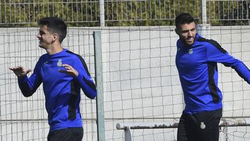 Gerard Moreno y David L&oacute;pez son dos de los jugadores del Espanyol m&aacute;s en forma.