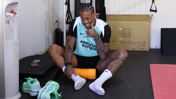 Igor Julio, jugador del Brighton que interesa a la Real Sociedad.
