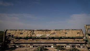 Estado actual de las obras de remodelación del estadio del conjunto verdiblanco.