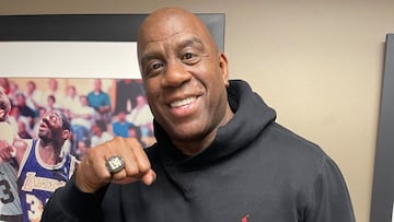 Así es el anillo de campeonato de LAFC que presumió Magic Johnson